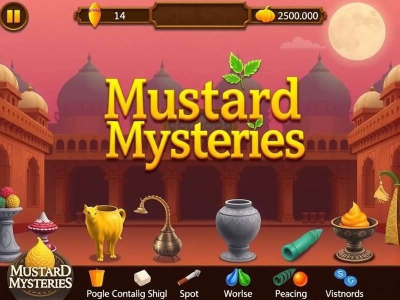 Mustard Mysteries Game Screenshot